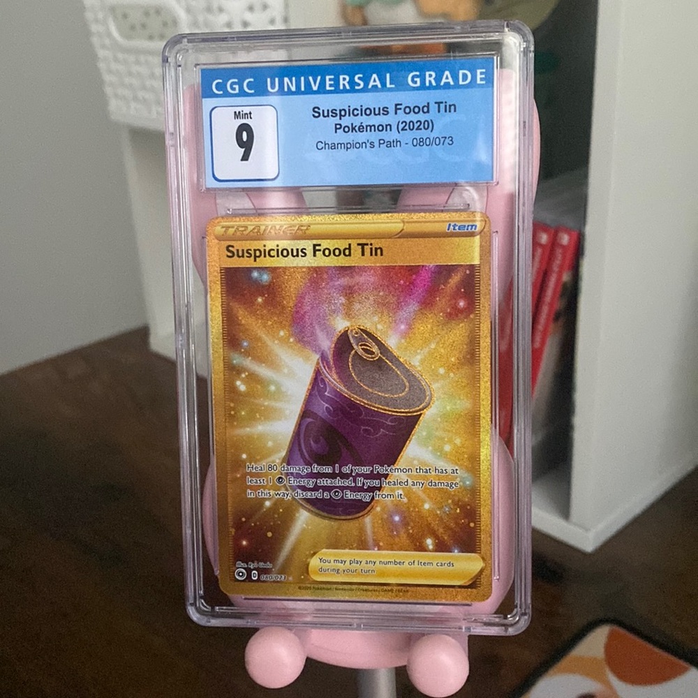 2020 Suspicious food tin CGC 9